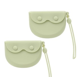 Estuche de silicona para retenedor con cordón, estuche portátil y lindo para retenedores de viaje, alineador de brackets con orificios de ventilación para niñas, mujeres, niños, estuche para