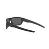 Oakley Men's OO9367 Drop Point Rectangular Sunglasses, Matte Black/Grey, 61