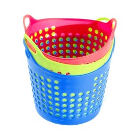 Small items organizing basket organizer round mini basket RD-12260 Blue 12ea