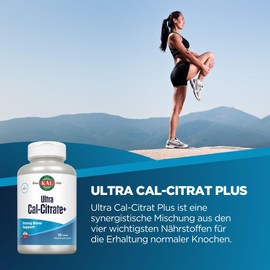 KAL Ultra Cal-Citrate Plus | vegan | laborgeprüft | 120 Tabletten