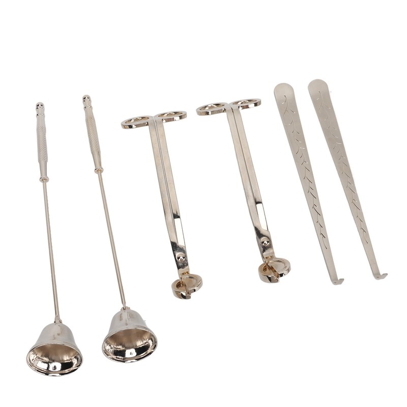 6PCS Candle Accessory Set Wick Trimmer Wick Dipper Candle Snuffer