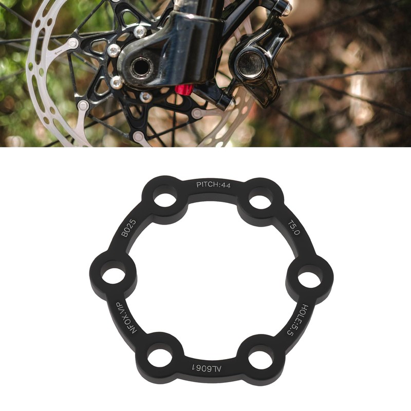 eMagTech 5mm Hub Brake Disc Spacer with Screws Aluminum Alloy