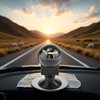Black Dash Mount Compass Adjustable Dash Mount Compass Navigation Hiking