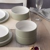 Noritake ColorTex Stone Sage Bowl, STAX Soup/Cereal, 6", 20 oz,