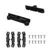 YAODHAOD CPU Back Plate Cooling Fan Bottom Iron Shelf for