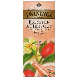 Twining Herbal Tea Rose Hip & Hibiscus 10 Bags