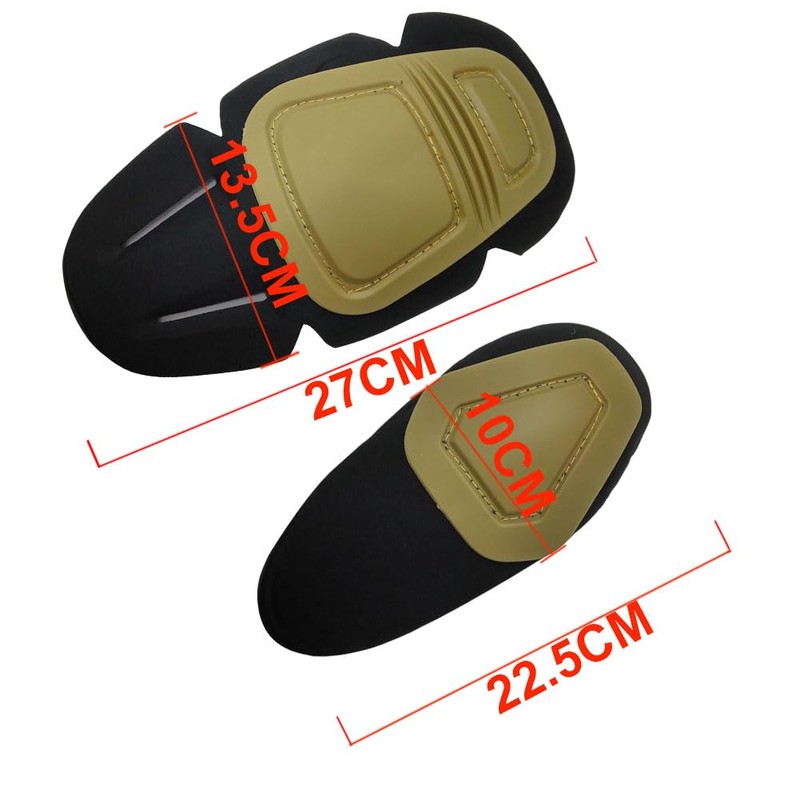 ATAIRSOFT Tactical Military Paintball Elbow Pads Knee Pads Set Airsoft