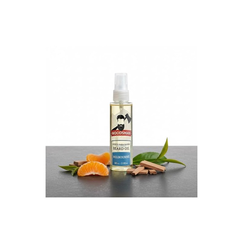 Woodsman - Aceite Para Barba y Bigote y pre afeitado