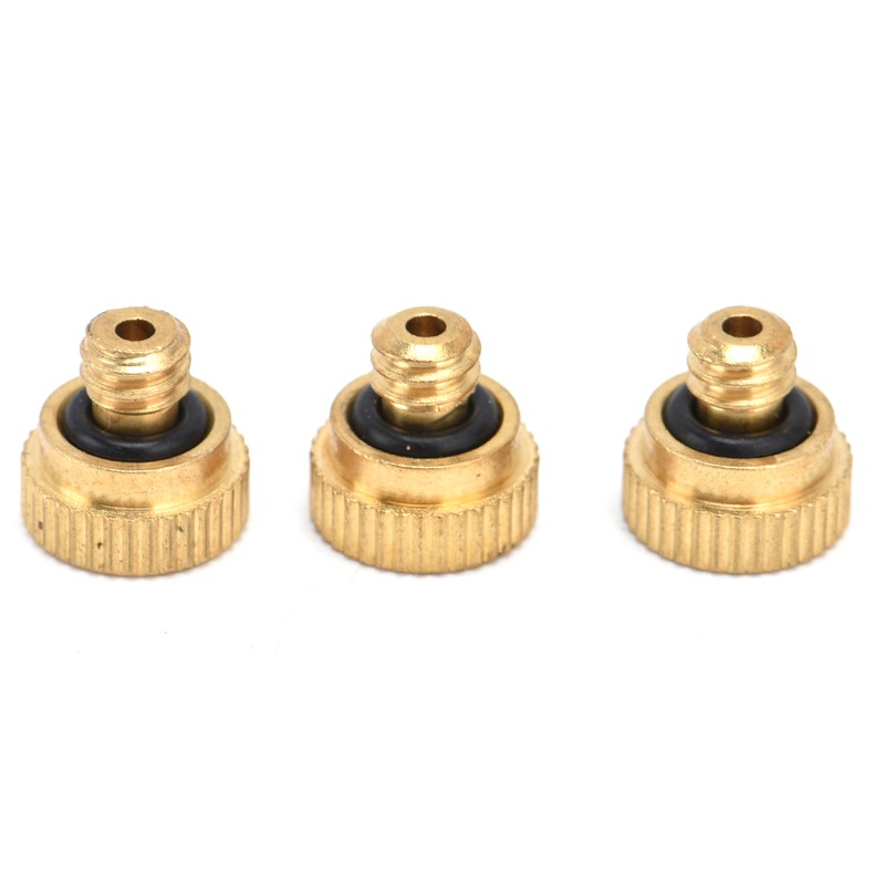 20Pcs Brass Atomizing Nozzle Gardening Misting Spraying Tool Set 0.3mm
