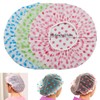Ailiver Shower Caps for Women Men Reusable Shower Hat Bath