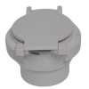 Vaculine Central Vacuum Cleaner Utility Valve Inlet Door With Contacts
