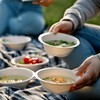 Love Nature Disposable Soup Bowls, 500 ml, Made of Sugar