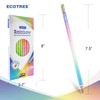 ECOTREE Pre-sharpened Pencils #2 Eco Rainbow Paper Pencil Cute Pencils