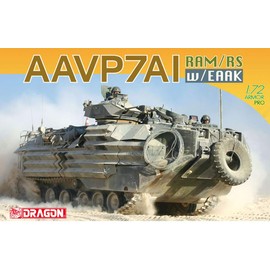 DRAGON DR7233 1/72 US Marine Corps Amphibious Car AAVP7A1RAM/RS EAAK Equip Plastic Model