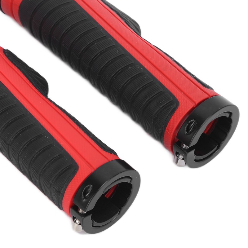 Bicycle Grips Ergonomic NonSlip Locking Comfortable Professional Mountain Bike Handlebars(Black