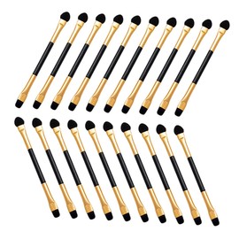 Baluue Essential Eye Makeup Brush Set 20pcs Double-ended Eye Shadow Brushes for Women and Blending