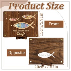 Geldgeschenk Hochzeit, Geldgeschenk Reise, Hochzeitsgeschenke für Brautpaar, Geldgeschenke Verpackung mit Hochzeitskarte, Reisekasse Urlaubskasse Deko, Geldgeschenk aus Holz inkl. Ständer