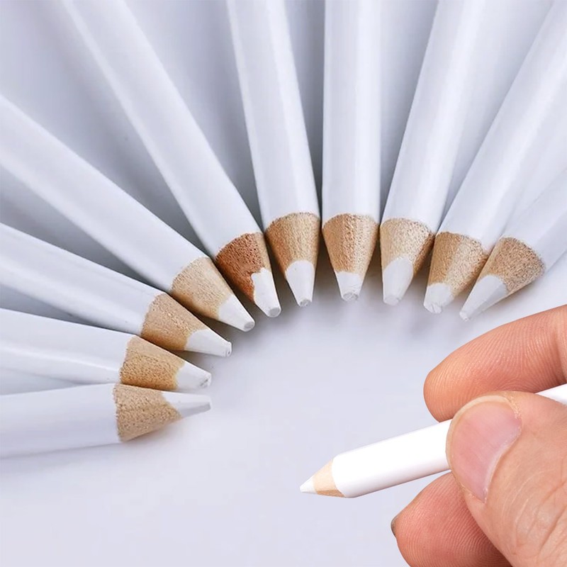 CustomyLife 7 Pcs Sewing Marking Pencil for Fabric Erasable Tailor