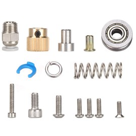 DEVMO - Extrusora 3D Ender 3 Ender 3 Pro CR-10 de aluminio extrusora de metal MK8 Bowden Extrusor de 40 dientes compatible con Ender 3 Pro/Ender 5/CR-10 Series