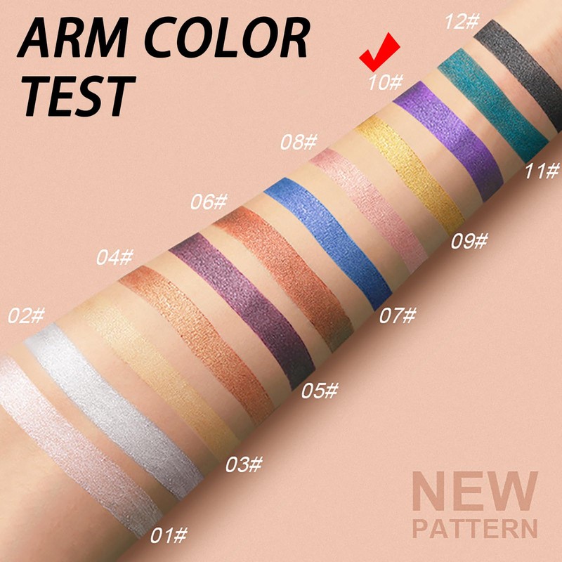 Waterproof Eyeshadow Stick - Shimmering Eye Shadow Pencil in Pearly