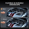 THINKCAR TES102 Endoscope Camera with Light, 0.21 Inch HD Borescope