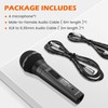 talomen Wired Microphone for Singing, Metal Female, ON/Off Switch, Professional