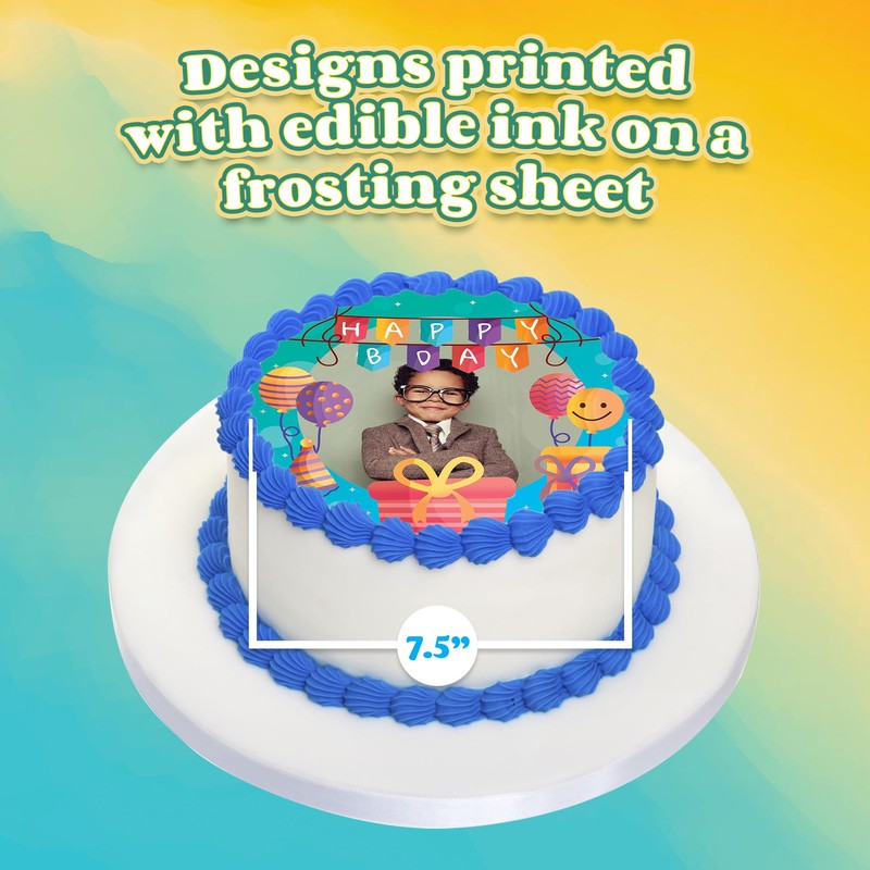 EPOC-PRINT Custom Edible Prints on Cake: Create Your Special Event