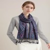 AUSEKALY Pashmina Feel Shawls Wraps for Women Rave Scarf Soft