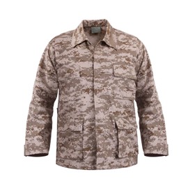 Rothco Camo BDU (Battle Dress Uniform) Military Shirts, Desert Digital Camo, M