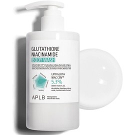 APLB Glutathione Niacinamide Body Wash LIPO GLUTA NIAC CEN™ 5.3% 10.14 FL.OZ / Korean Skincare, Gentle ingredients for the safety of your skin, Long lasting nourishment and deep moisture for soft skin