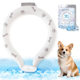 Dog Cool Neck Neck Cooler for Pets (66°F (18°C), Freezing Instantly, With Bodan, Luminous Effects, Cool Ring, Lightweight Type, Cool Ring, Cold Collar, Ice Belt, For Dog Walking, Puppies, Cats, Pets,