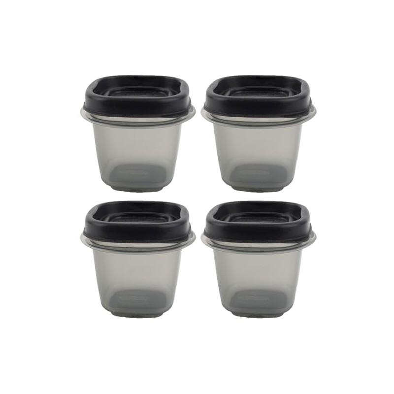 Utensilux Bundle Rubber Maid Silvershield Food Storage Containers Half Cup