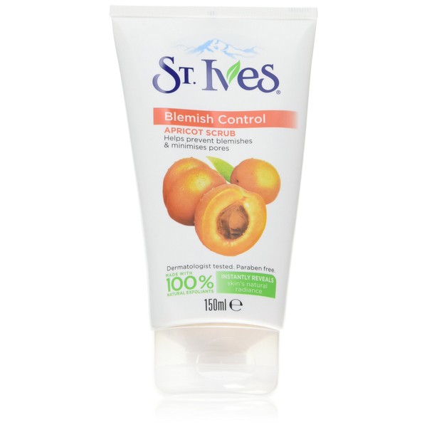 (Pack of 1) – St. Ives Blemish Fighting Apricot Facial Scrub – 150 ml