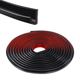 Automobile drip Guide Rail Water Drain Channel car Window rain Deflector Silicone Gel car Window Trim, Suitable for Cars, SUVs, MPVs, Pickup Trucks, RVs, and Yachts, etc. (Black, 10.1feet)