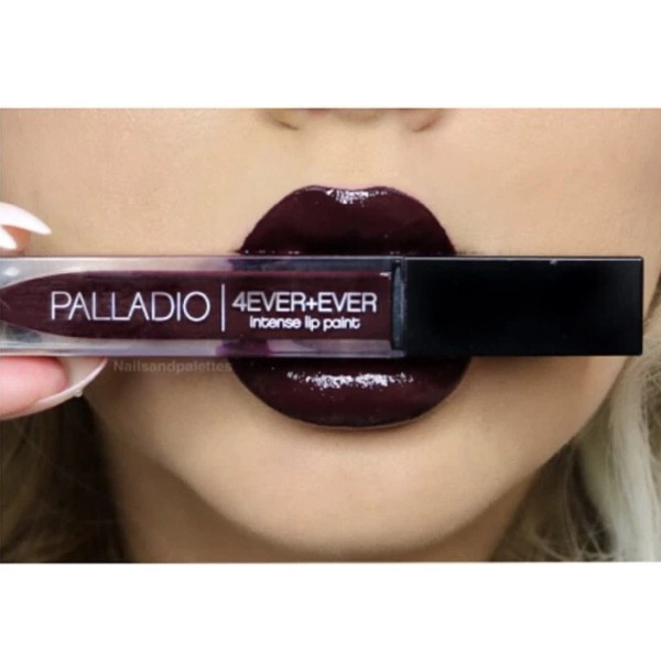 Palladio Intense Lip Paint On And On Darkest Chocolate Burgundy