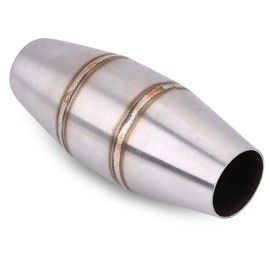 Keenso Escape para Moto, Silenciador de Tubo de Escape Universal con de Escape Completo de 35 MM para Motocicleta