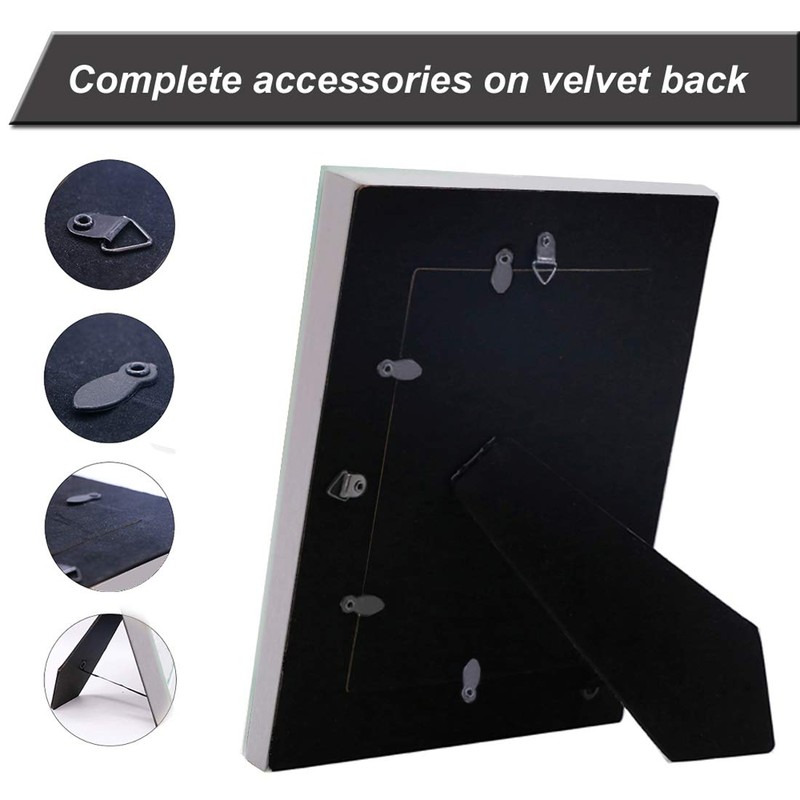 Meetart Mirrored Picture Frame 4x6 inch 2 piece Pack for