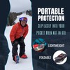 SkiSkootys Ski Boot Bottom Protector with Claws & Foldable Design
