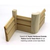 3/4" x 3/4" x 6" Poplar (Paint Grade) Hardwood Simple
