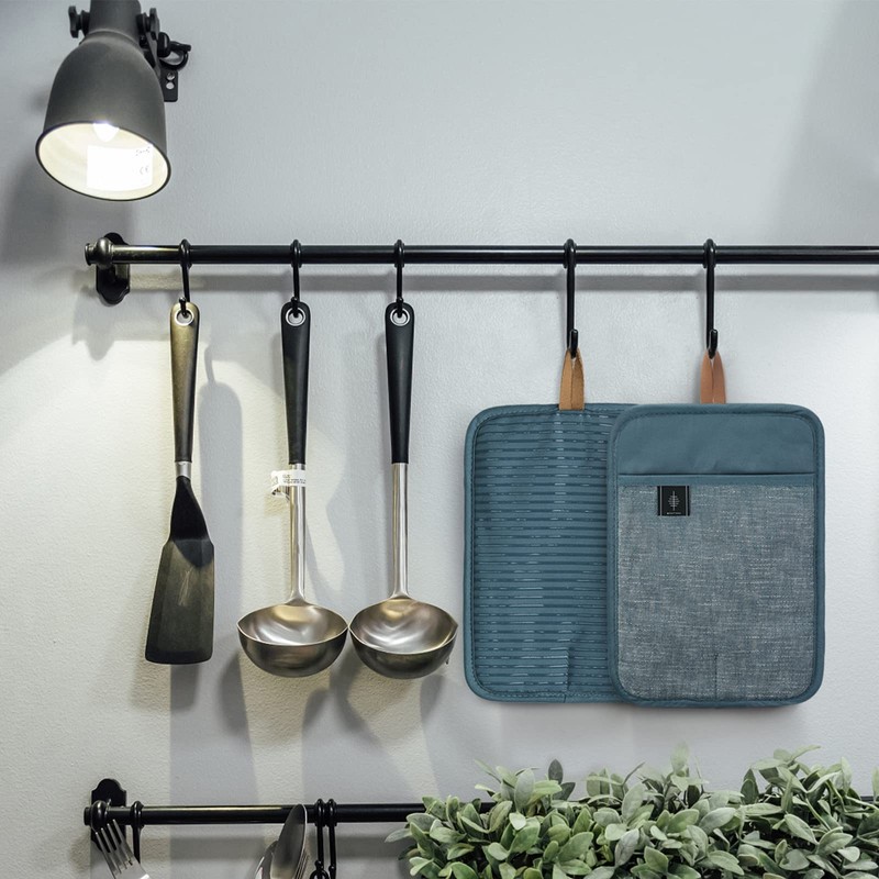 BONTHEE Pot Holder Cotton Pot Mat Large Non-Slip Pot Holder