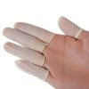 Hulless Large Latex Finger Cots anti Static Rubber Fingertip Protective