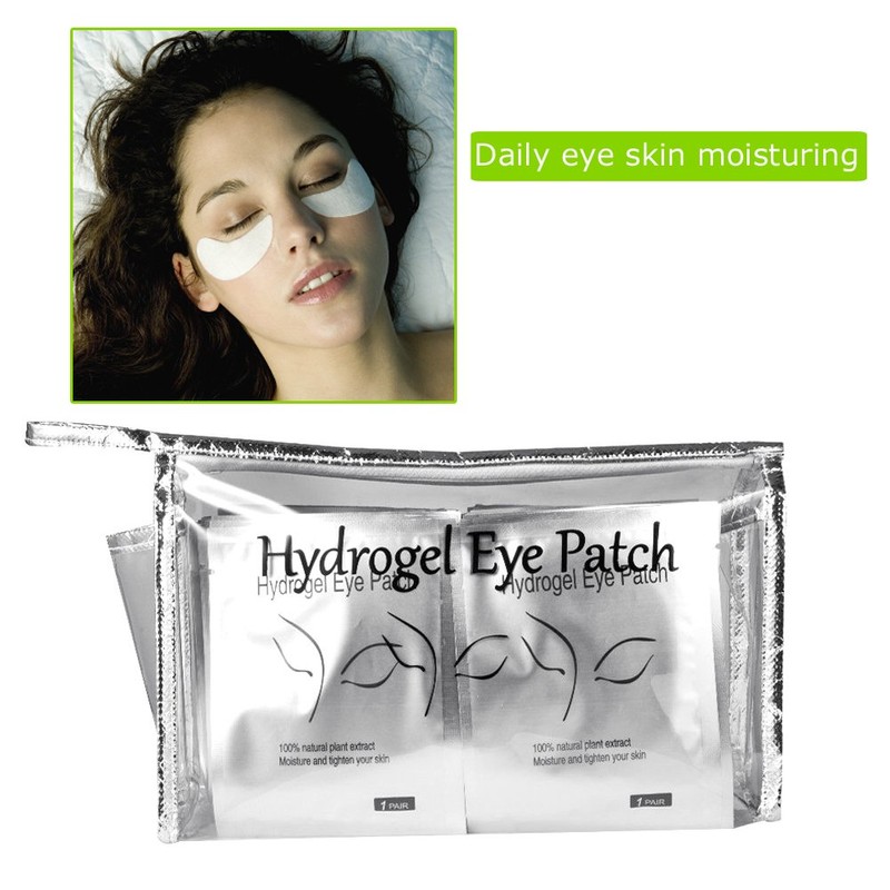 Qleng Eye Pads Lash Extensions Kit, 110 Pairs Hydrogel Patch