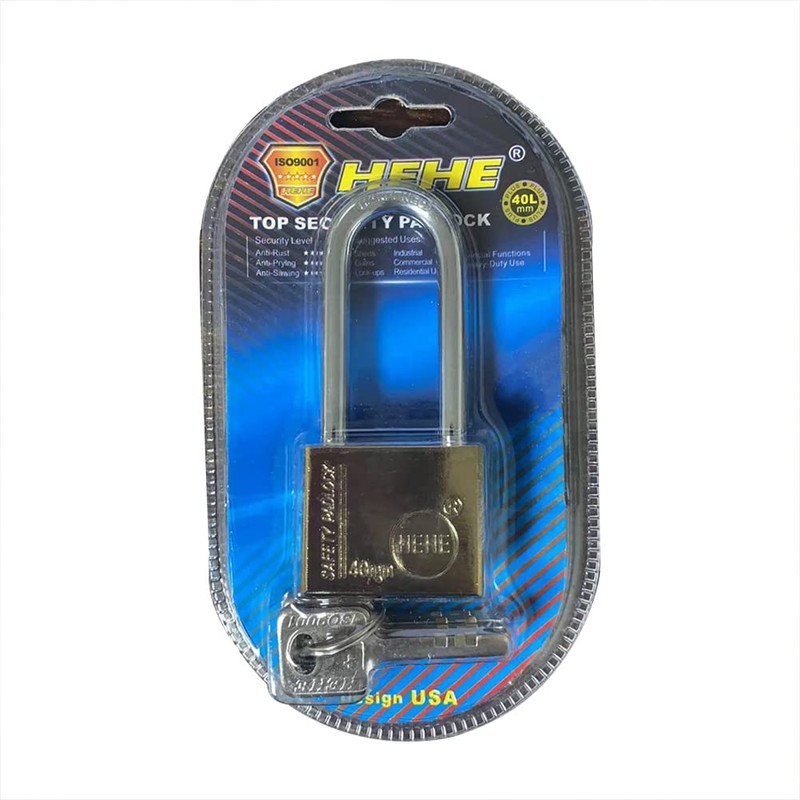 Heavy Duty Solid Brass Padlock, Security Lock Apartment Door Lock,