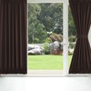 2 Panel French Door Curtains With Rod Pocket Tieback Indoor