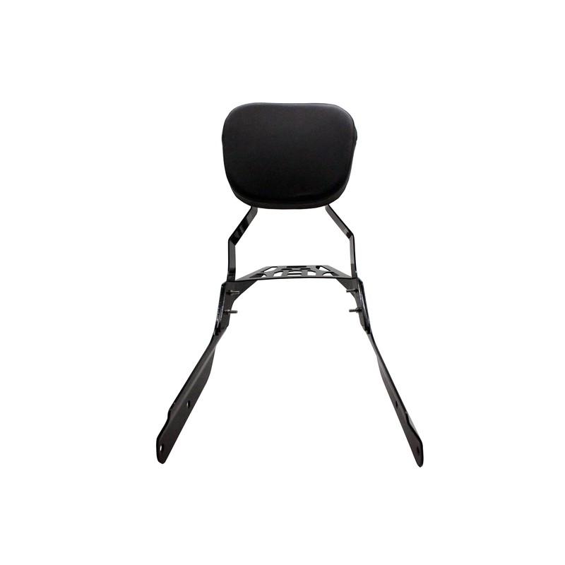 YHMOTO Passenger Sissybar Backrest with Luggage Rack Fits for Honda