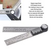 Digital Angle Ruler 0 to 200mm 360 Degree Electronic Protractor