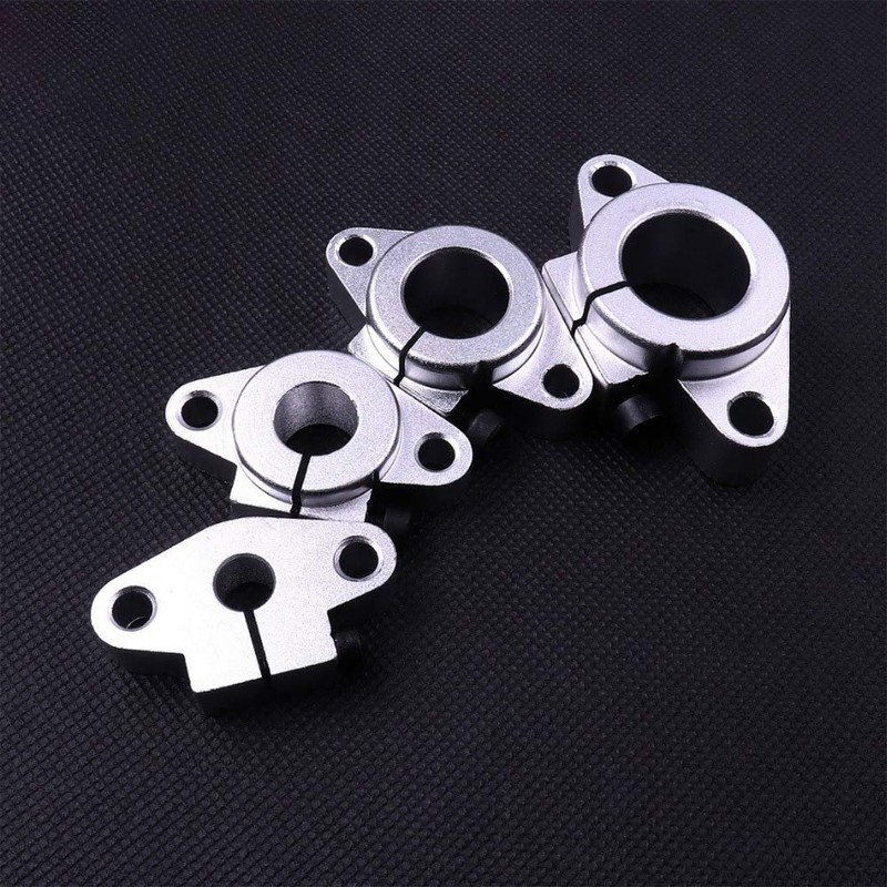 Pack of 2 Linear Shaft Holder Linear Rail Shaft Guide