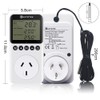 KETOTEK Day and Night Temperature Controller Thermostat Plug with Sensor