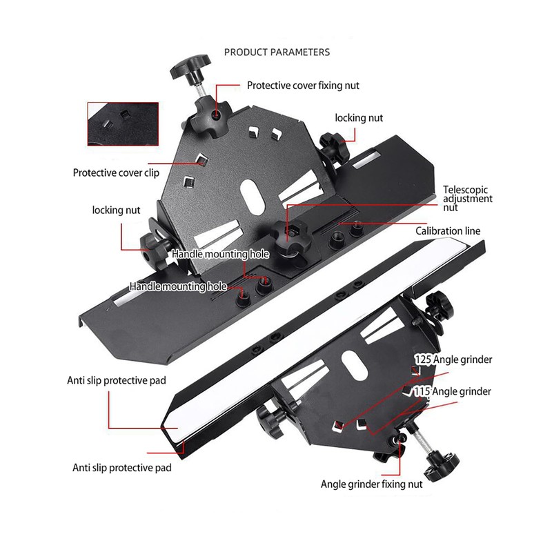 45 Degree Ceramic Tile Chamfering Machine Aluminium Alloy Cutting Tool