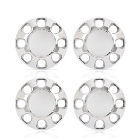 CNNELL 4Pcs Wheel Center Caps Hubcaps 8 Lug Compatible with GMC Sierra 2500HD 3500HD 2015-2020 Wheel Rim Chrome 22909152